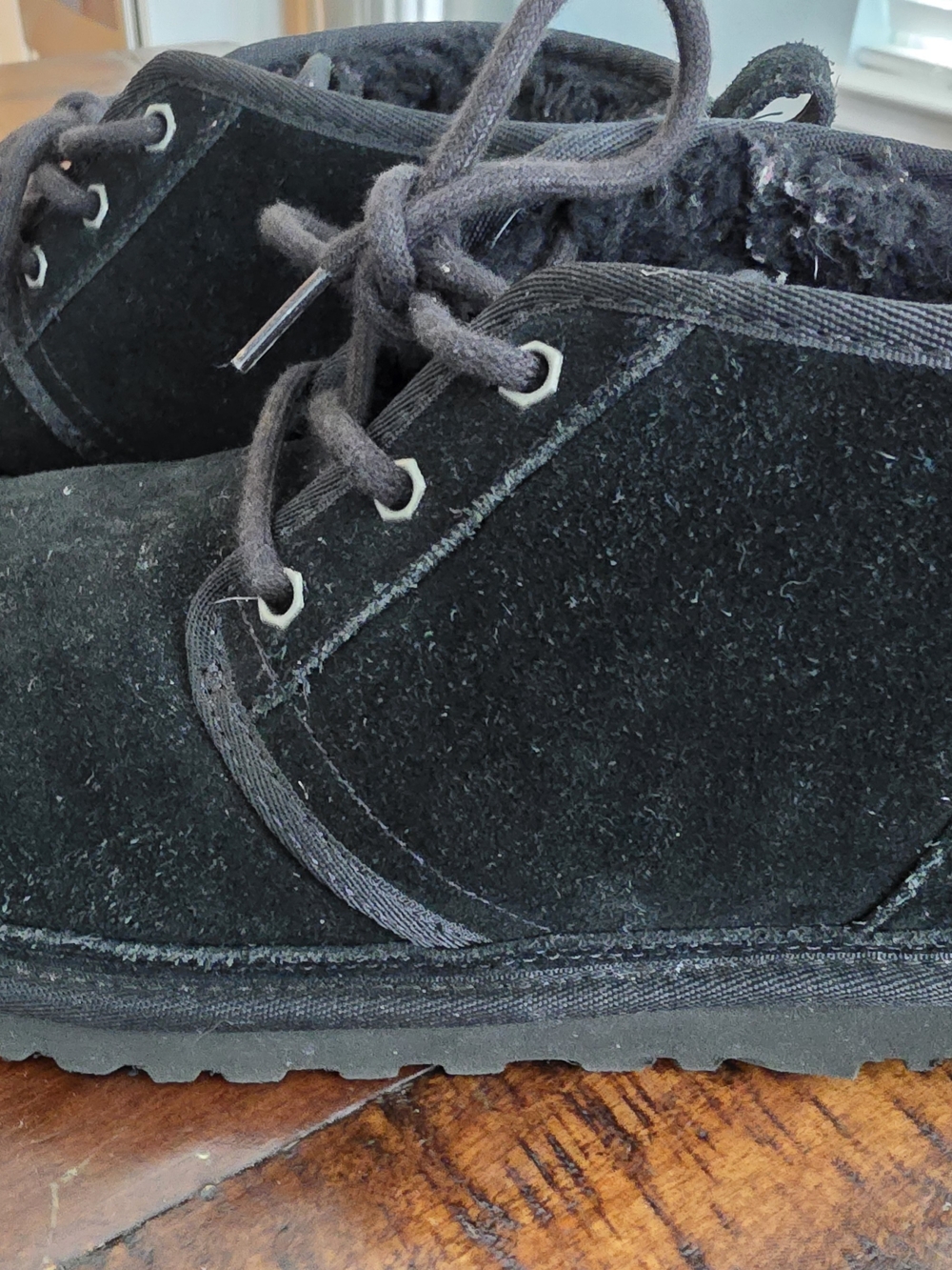 UGG Women's Black Suede Chukka Boots